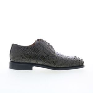 Ferrini Mens HB Alligator 228 Gray Shoes (NWT)